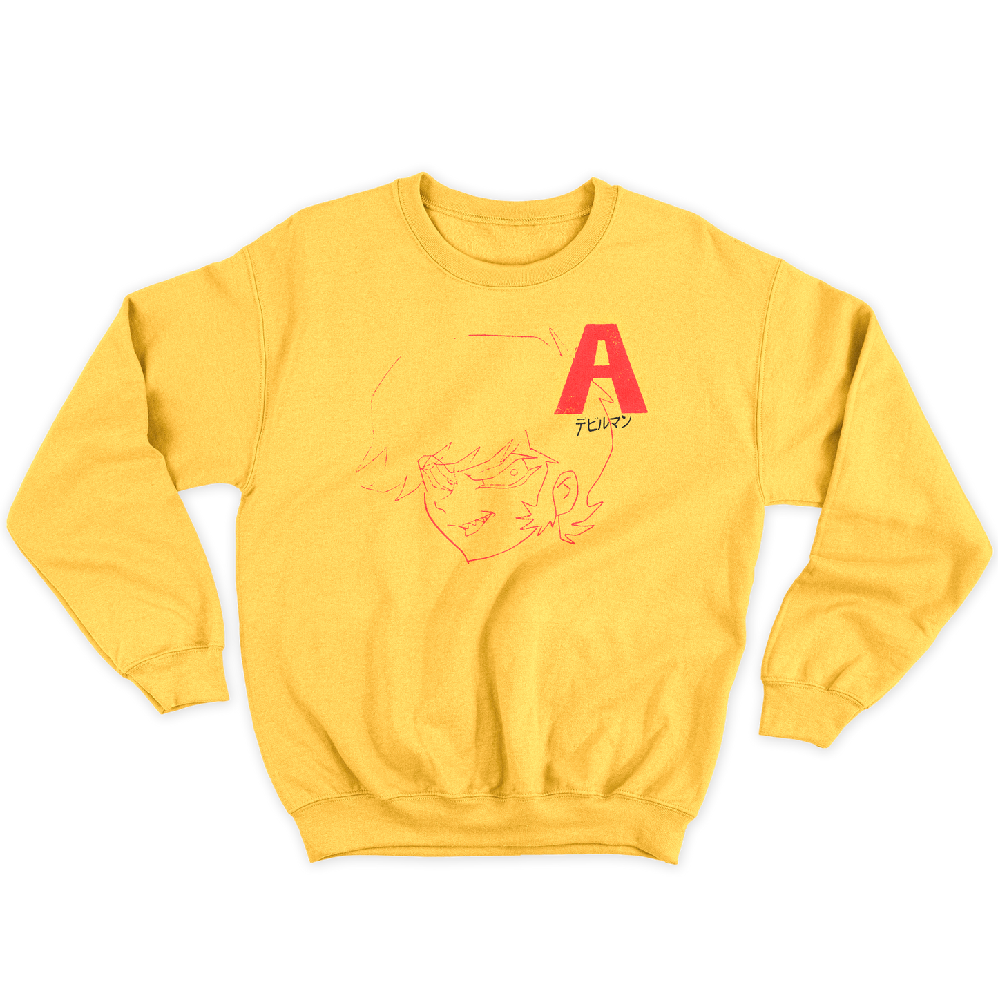 Kintu Felpa Girocollo Unisex Akira Fudo sweatshirt - Devil