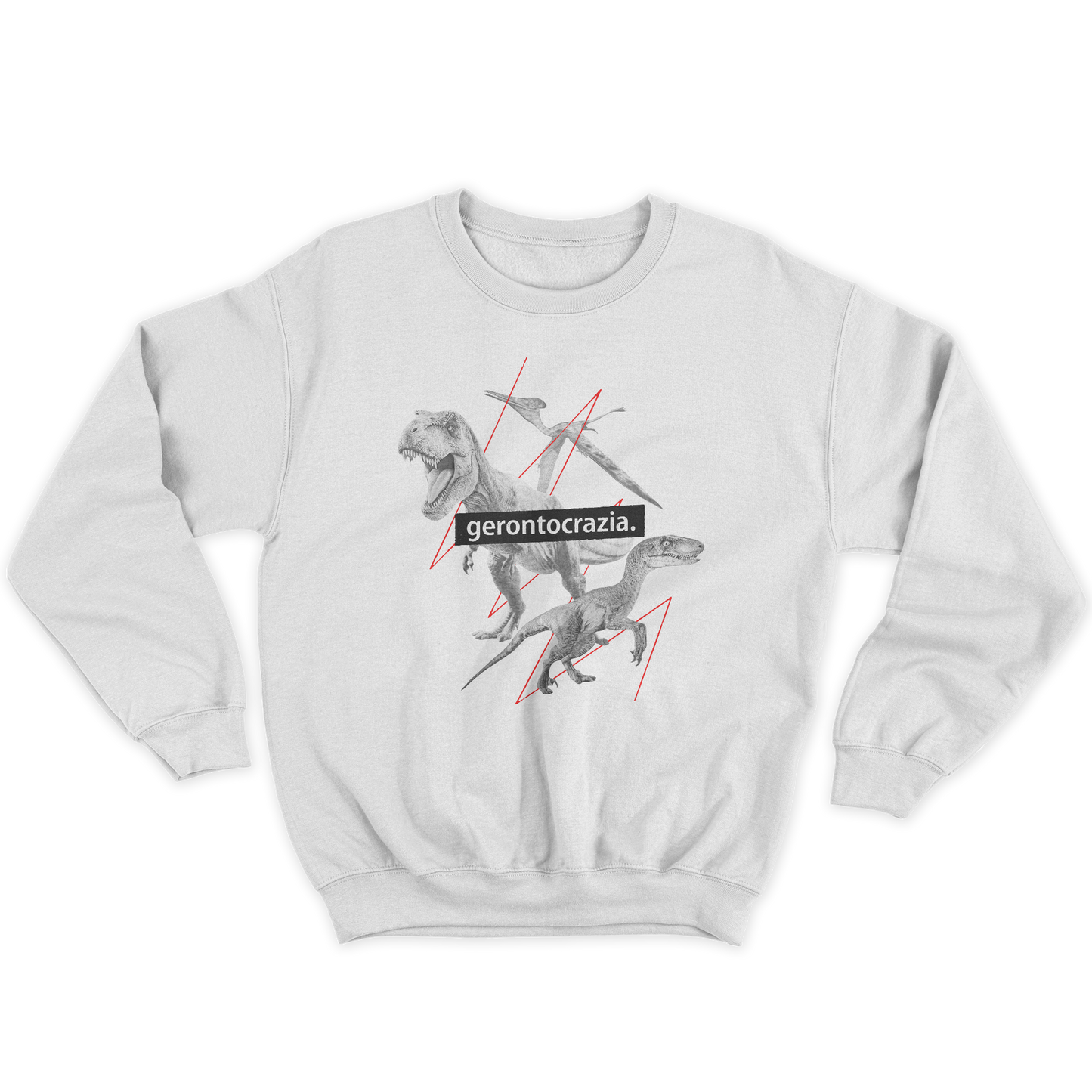 Kintu Felpa Girocollo Unisex Gerontocrazia