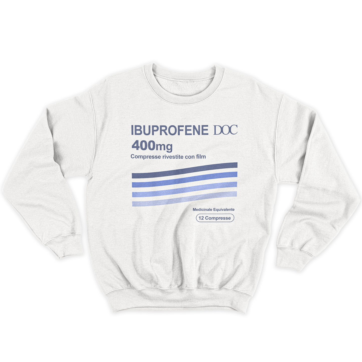 Kintu Felpa Girocollo Unisex Ibuprofene 400 - Farmaci Generici