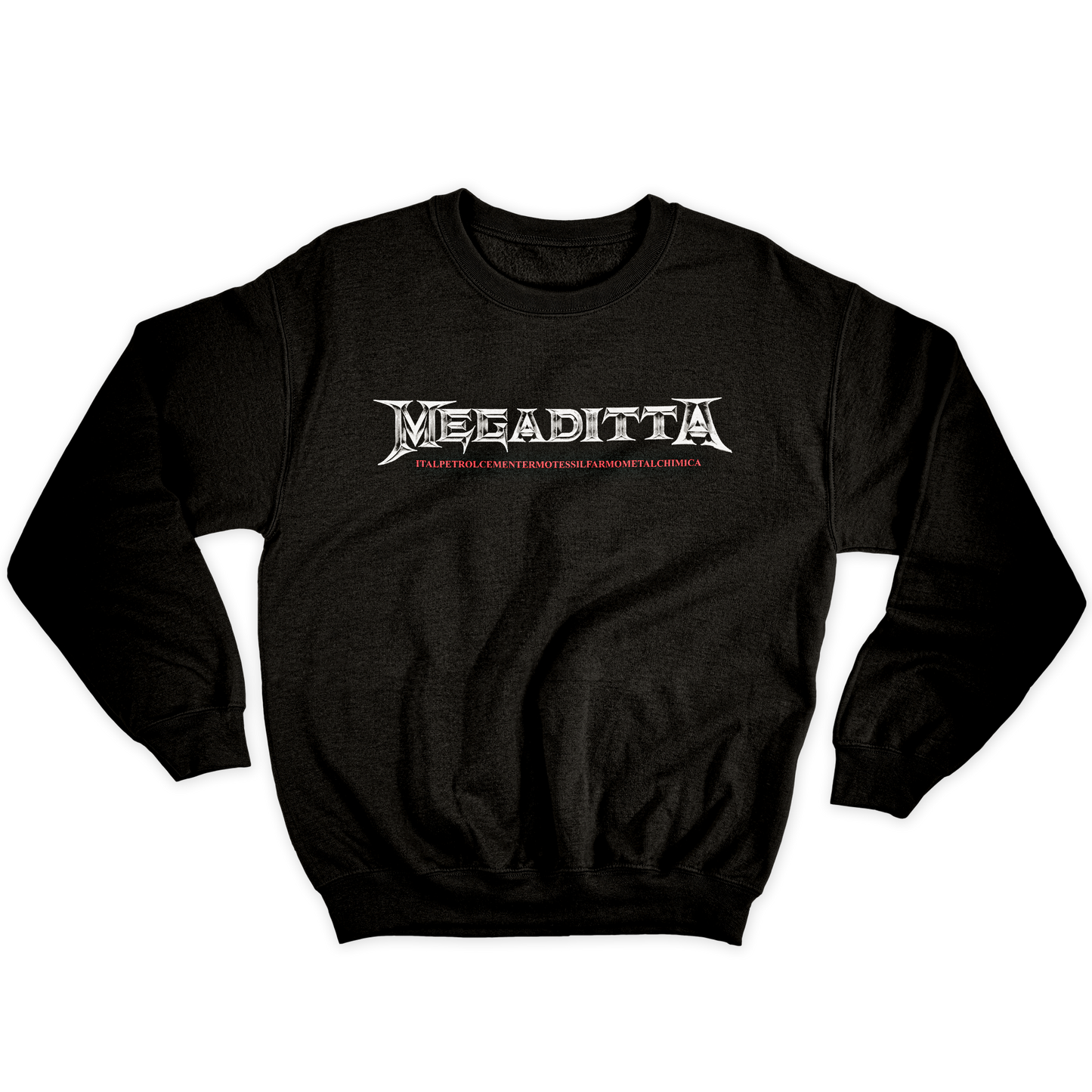 Kintu Felpa Girocollo Unisex Megaditta - Megadeth