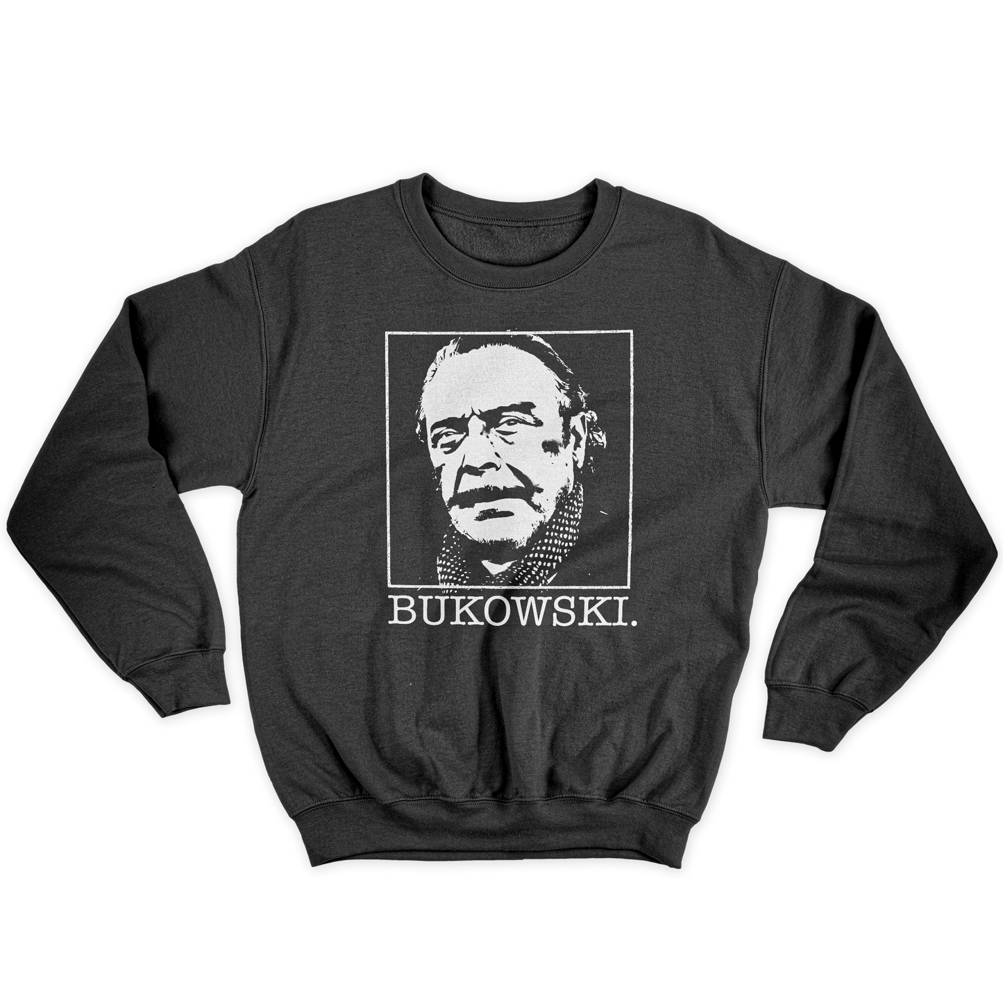 Kintu Felpa Girocollo Unisex Bukowski in disguise - Divertente
