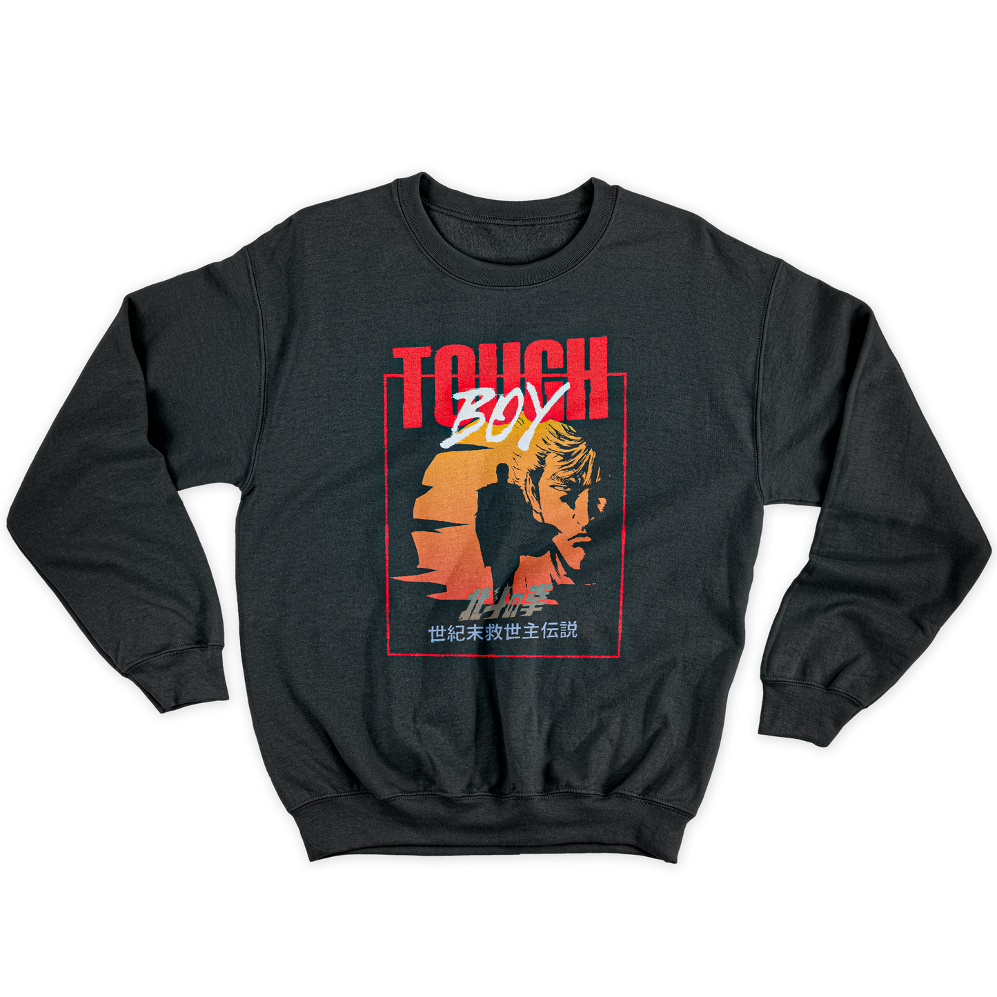 Kintu Felpa Girocollo Unisex Tough Boy - Ken - Anime Manga