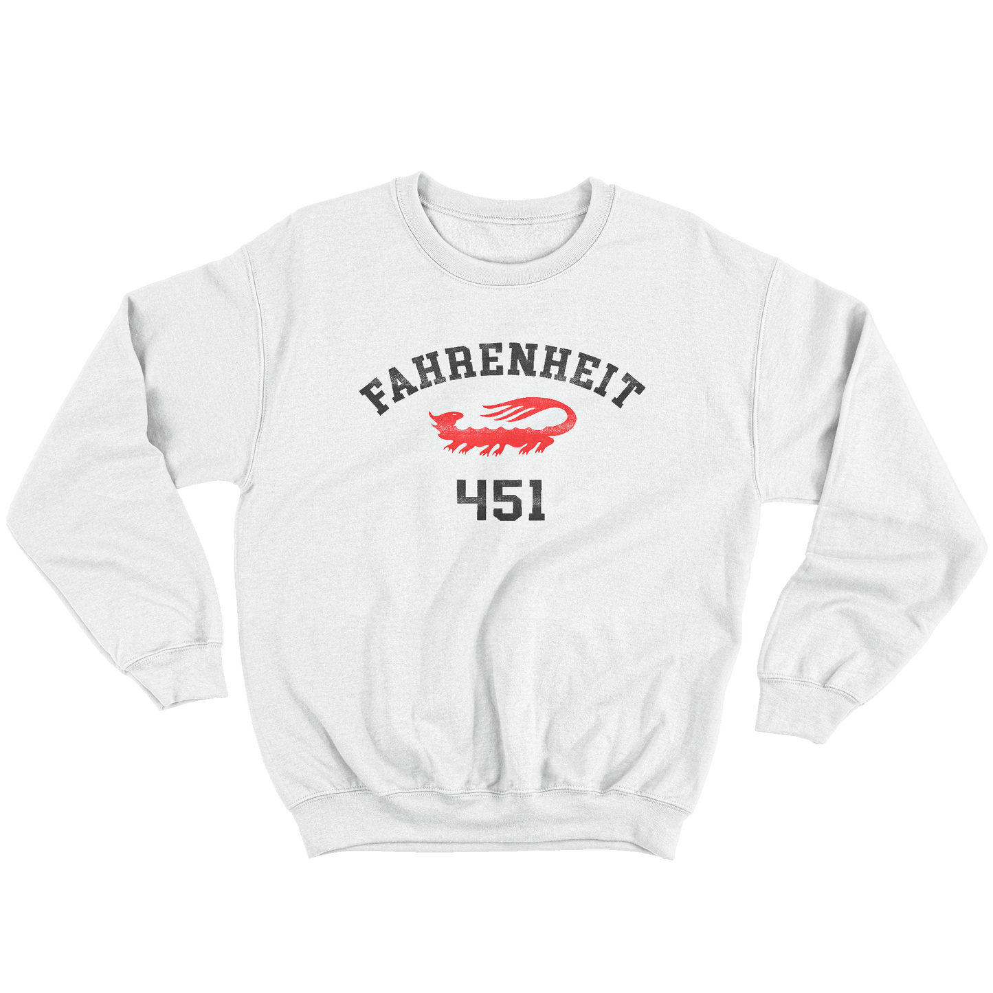 Kintu Felpa Girocollo Unisex Fahrenheit 451 - 1966 - Fantascienza distopica