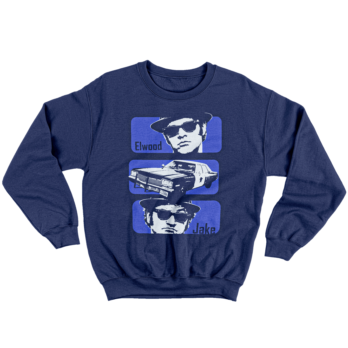 Kintu Felpa Girocollo Unisex Blues Brothers Classic - Cinema