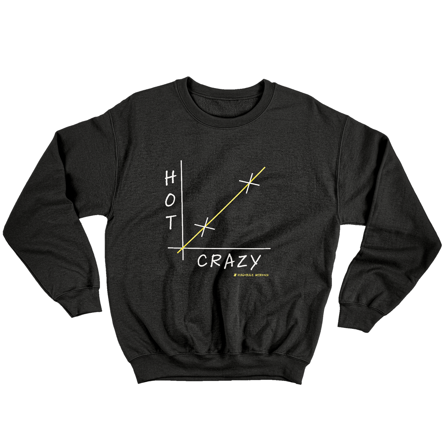 Kintu Felpa Girocollo Unisex Diagonale Mendoza - Barney - how i met your mother