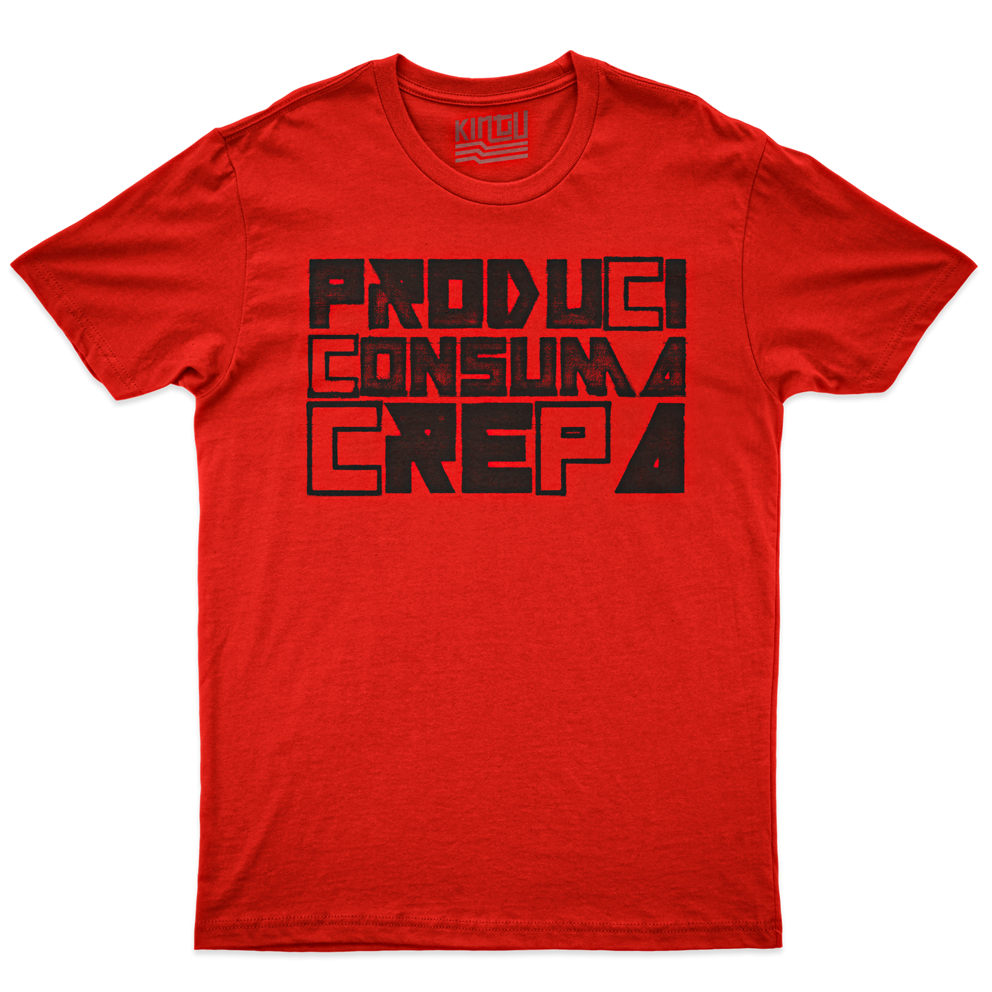 Kintu T-Shirt Produci Consuma Crepa