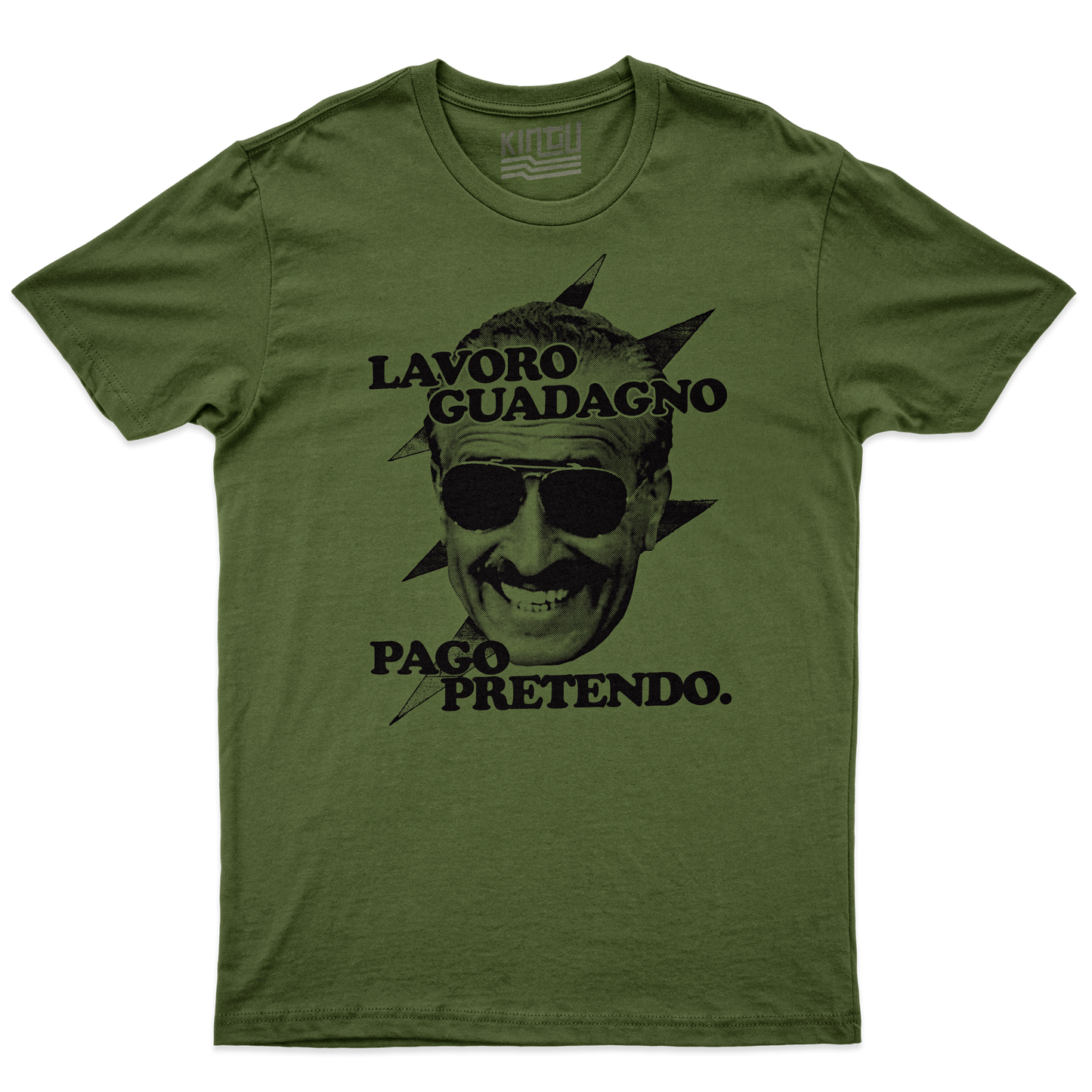 Kintu T-Shirt Cumenda - Lavoro Guadagno Pago Pretendo