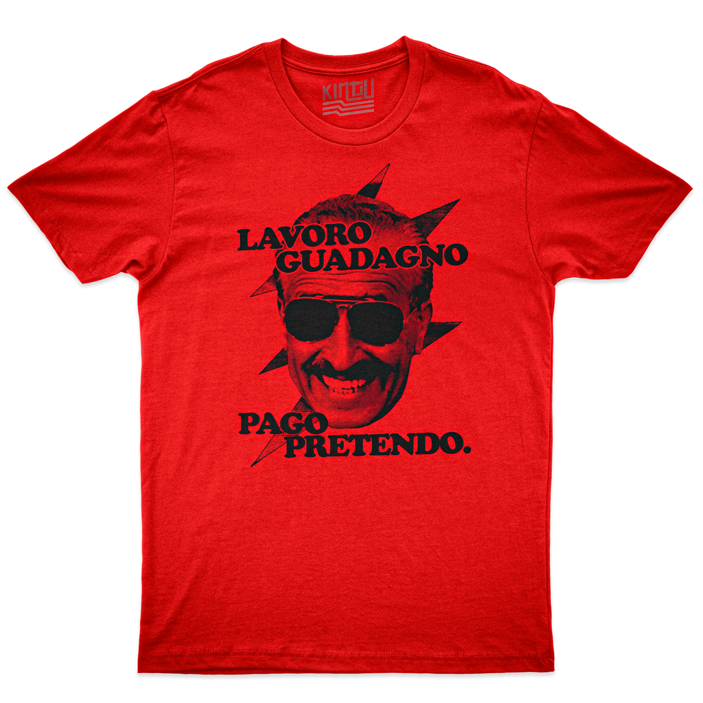 Kintu T-Shirt Cumenda - Lavoro Guadagno Pago Pretendo