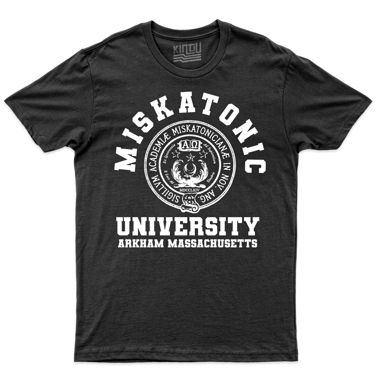 Kintu T-Shirt Miskatonic University - H.P. Lovecraft Lore