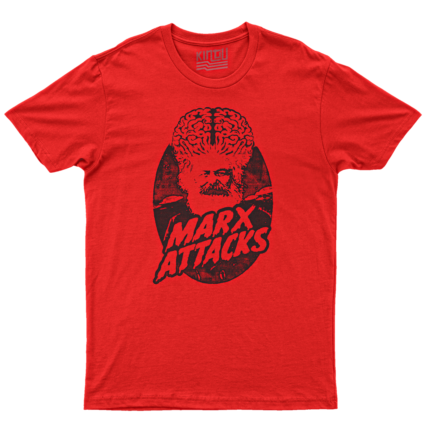Kintu T-Shirt Marx Attacks