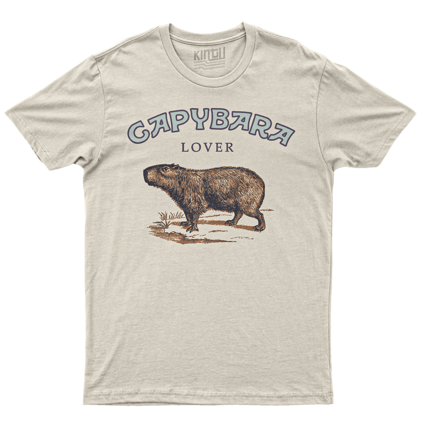 Kintu T-shirt Capybara Lover - Divertente