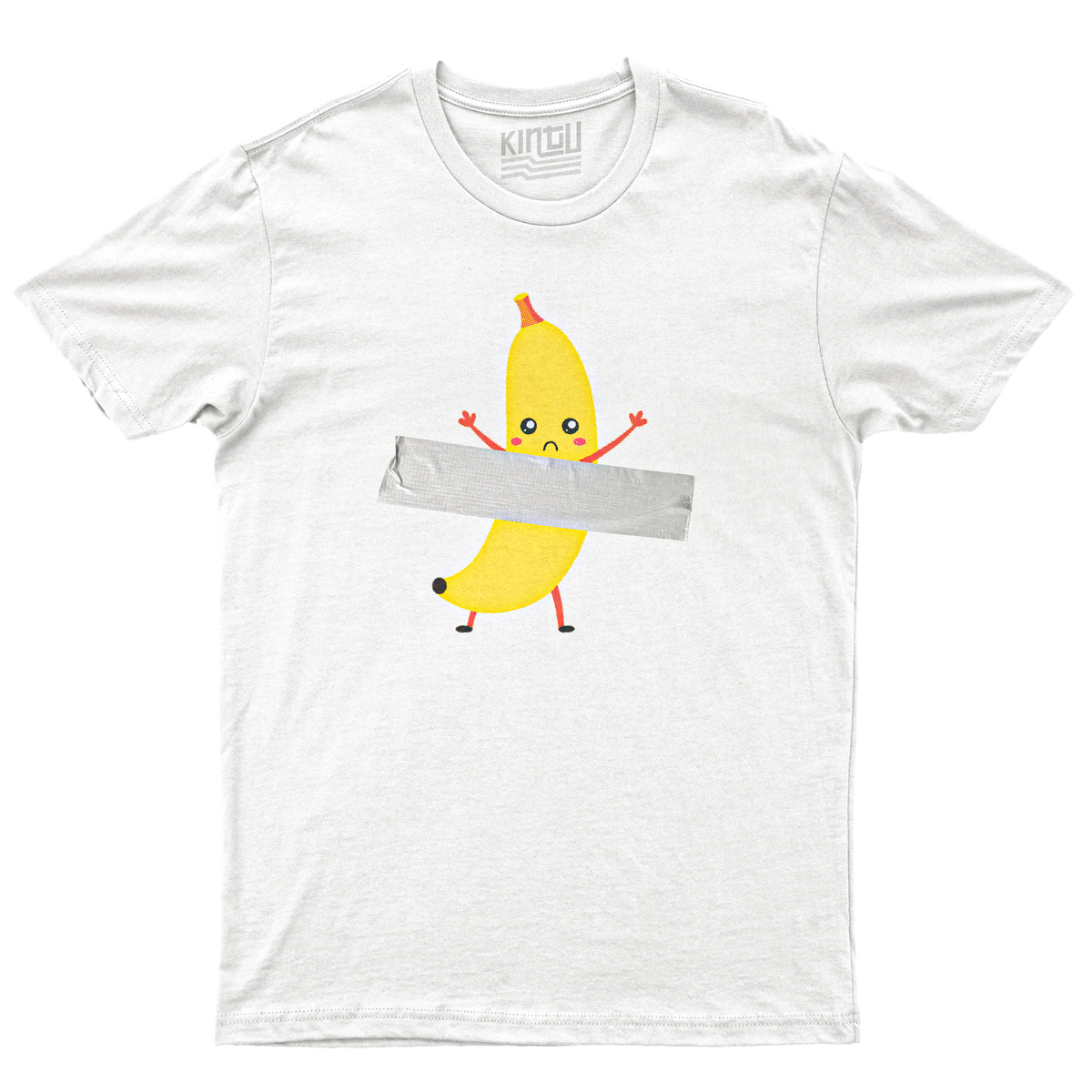 Kintu T-Shirt Banana Arte Contemporanea - Kawaii (可愛い)