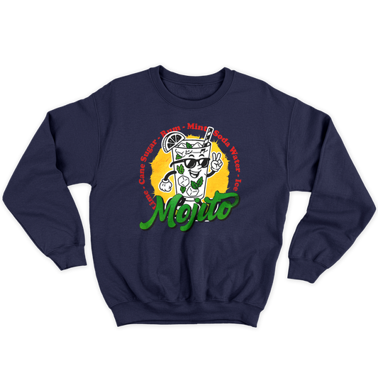 Kintu Felpa Girocollo Unisex MOJITO -easy life