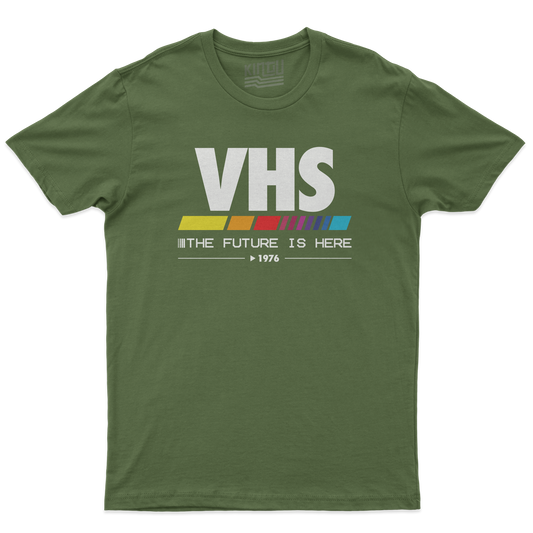 KINTU T-shirt - VHS the future is Here