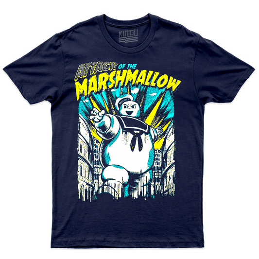 Kintu T-Shirt MARSHMALLOW ATTACK - Ghostbusters