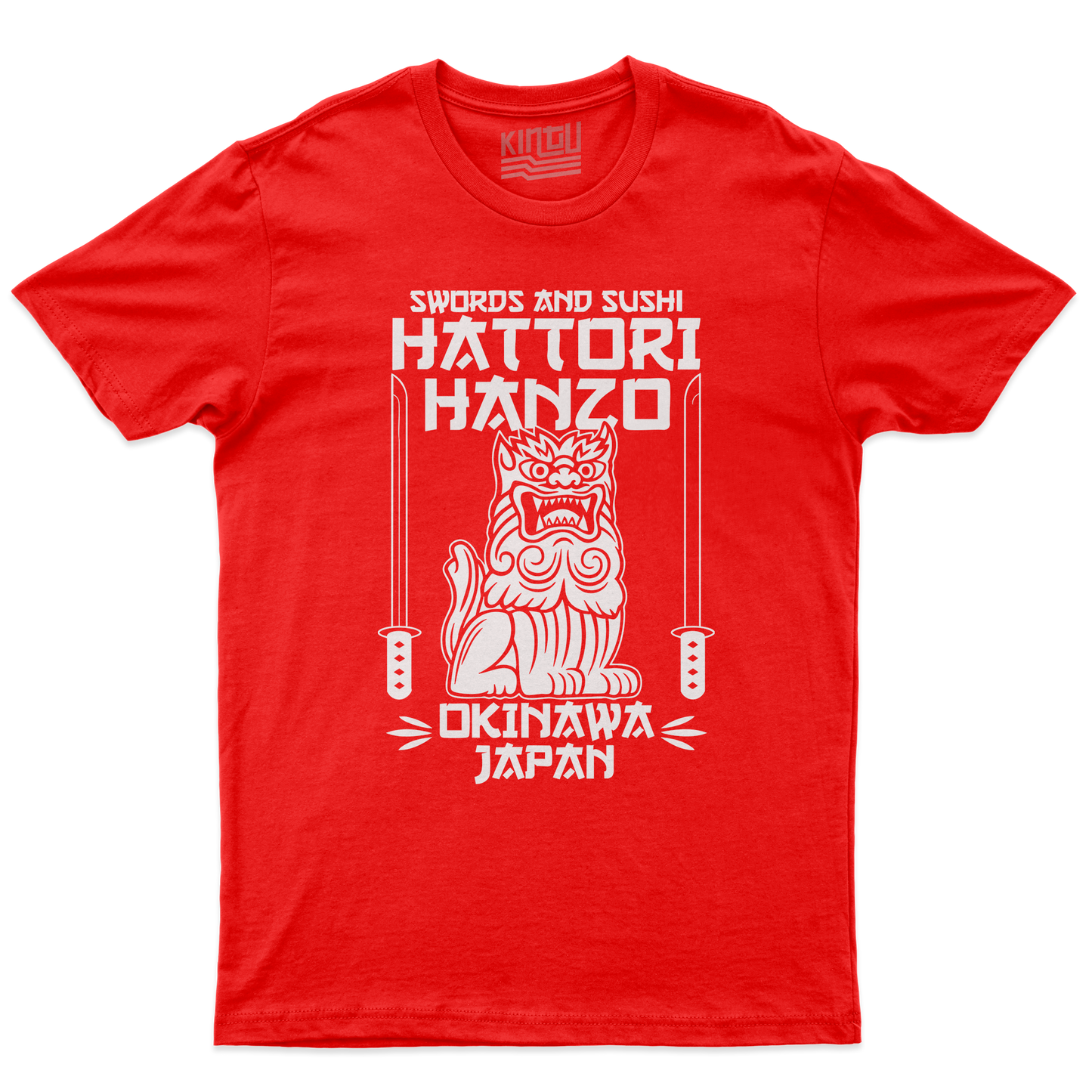 Kintu T-Shirt HATTORI HANZO mono color - kill bill tarantino