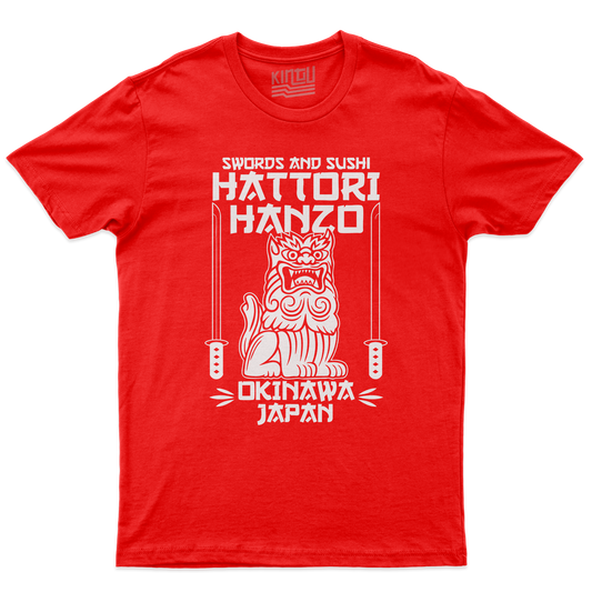 Kintu T-Shirt HATTORI HANZO mono color - kill bill tarantino