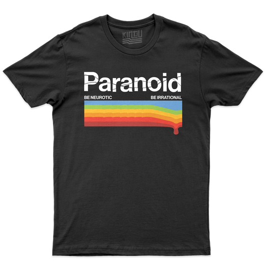 Kintu T-Shirt PARANOID - be irrational be neurotic