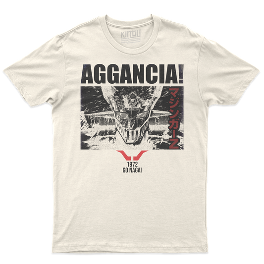 Kintu T-Shirt AGGANCIA! - Mazinga anime 1972