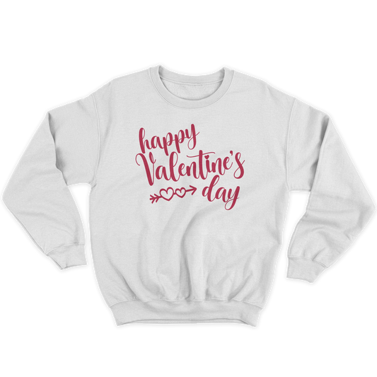 Kintu Felpa Girocollo Unisex San Valentino Happy Valentine’s Day