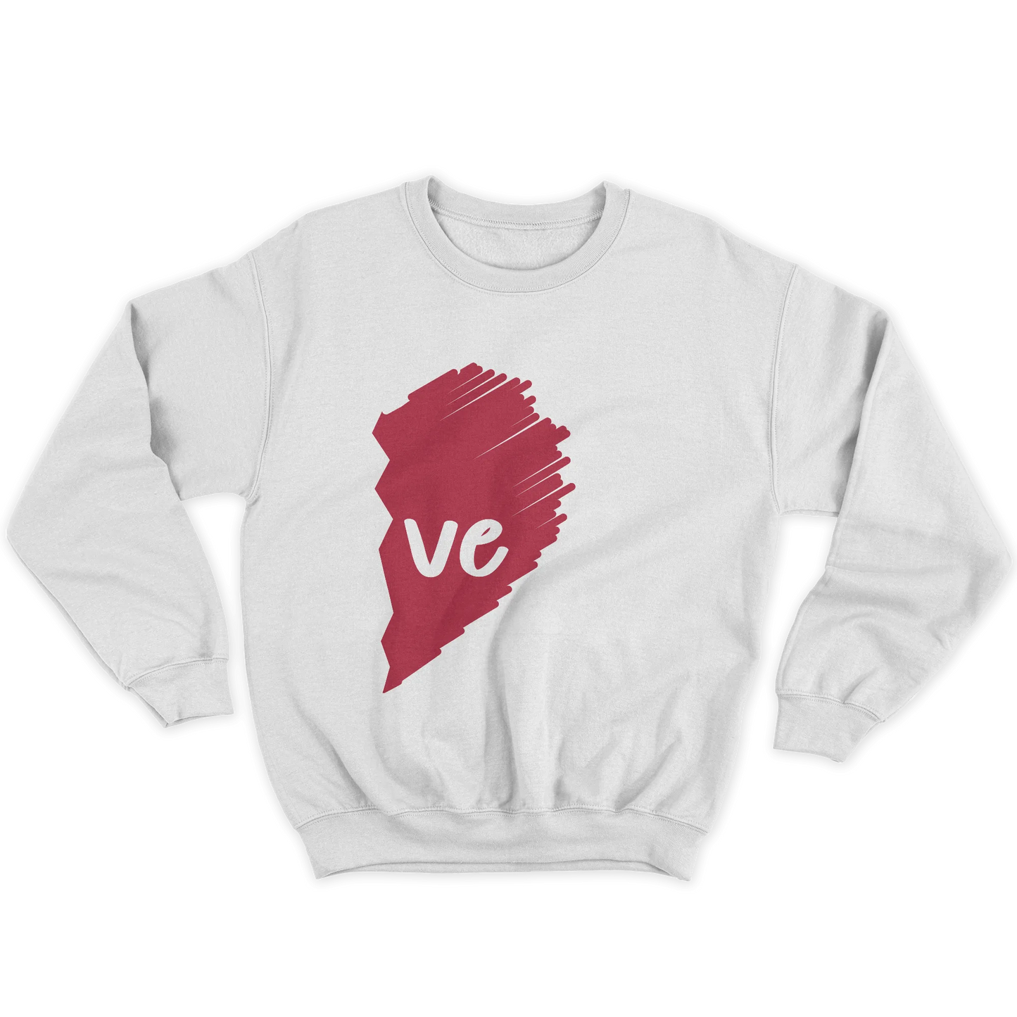 Kintu Felpa Girocollo Unisex San Valentino Love - Regalo Di Coppia