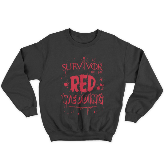Kintu Felpa Girocollo Unisex Survivor Of The Red Wedding - Game Of Thrones - Divertente