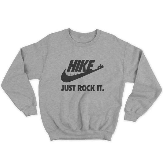 Kintu Felpa Girocollo Unisex Hike - Just Rock It - Montagna - Trekking