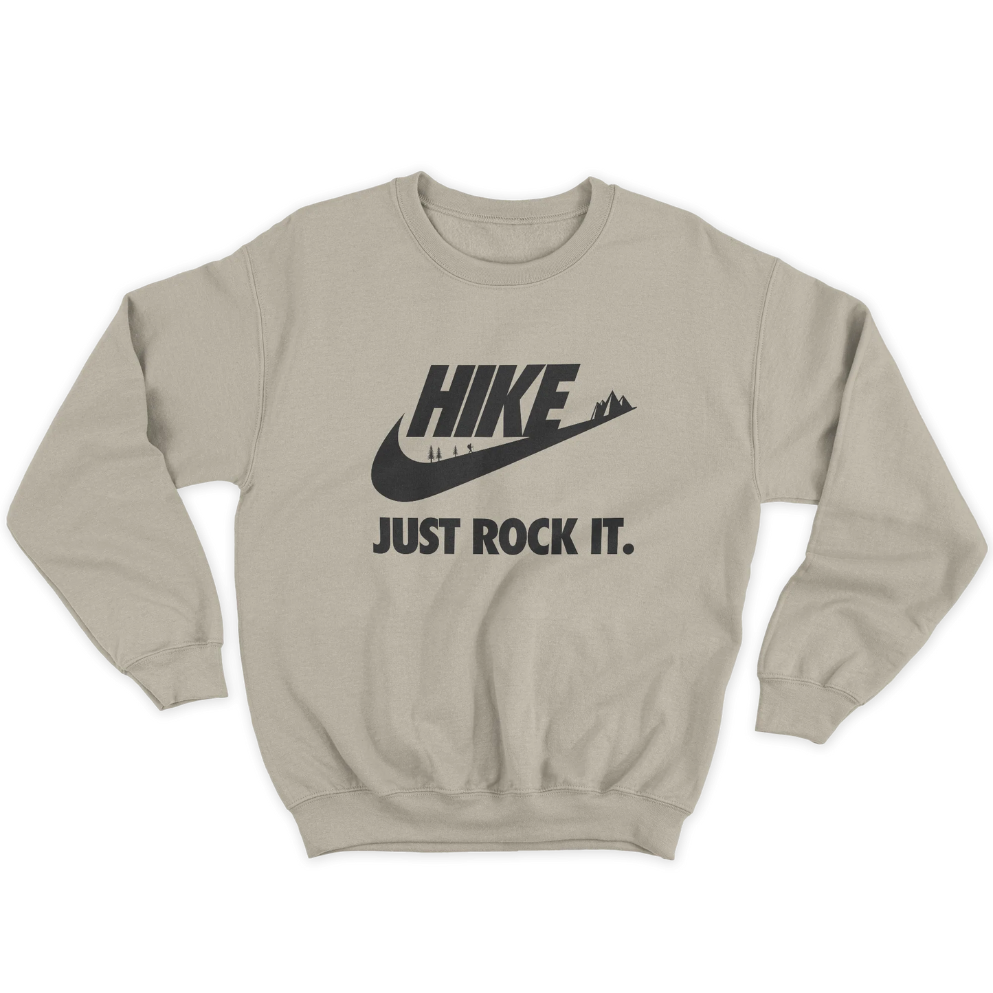Kintu Felpa Girocollo Unisex Hike - Just Rock It - Montagna - Trekking