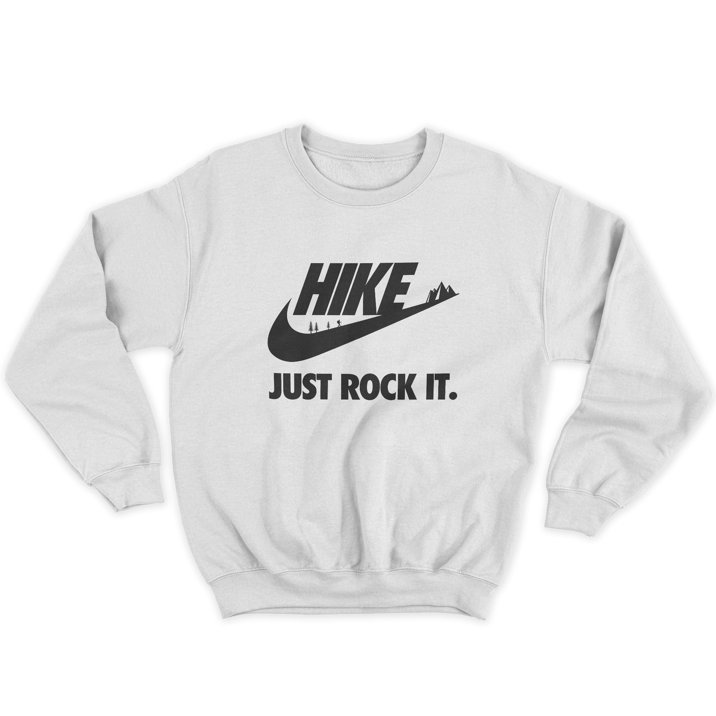 Kintu Felpa Girocollo Unisex Hike - Just Rock It - Montagna - Trekking