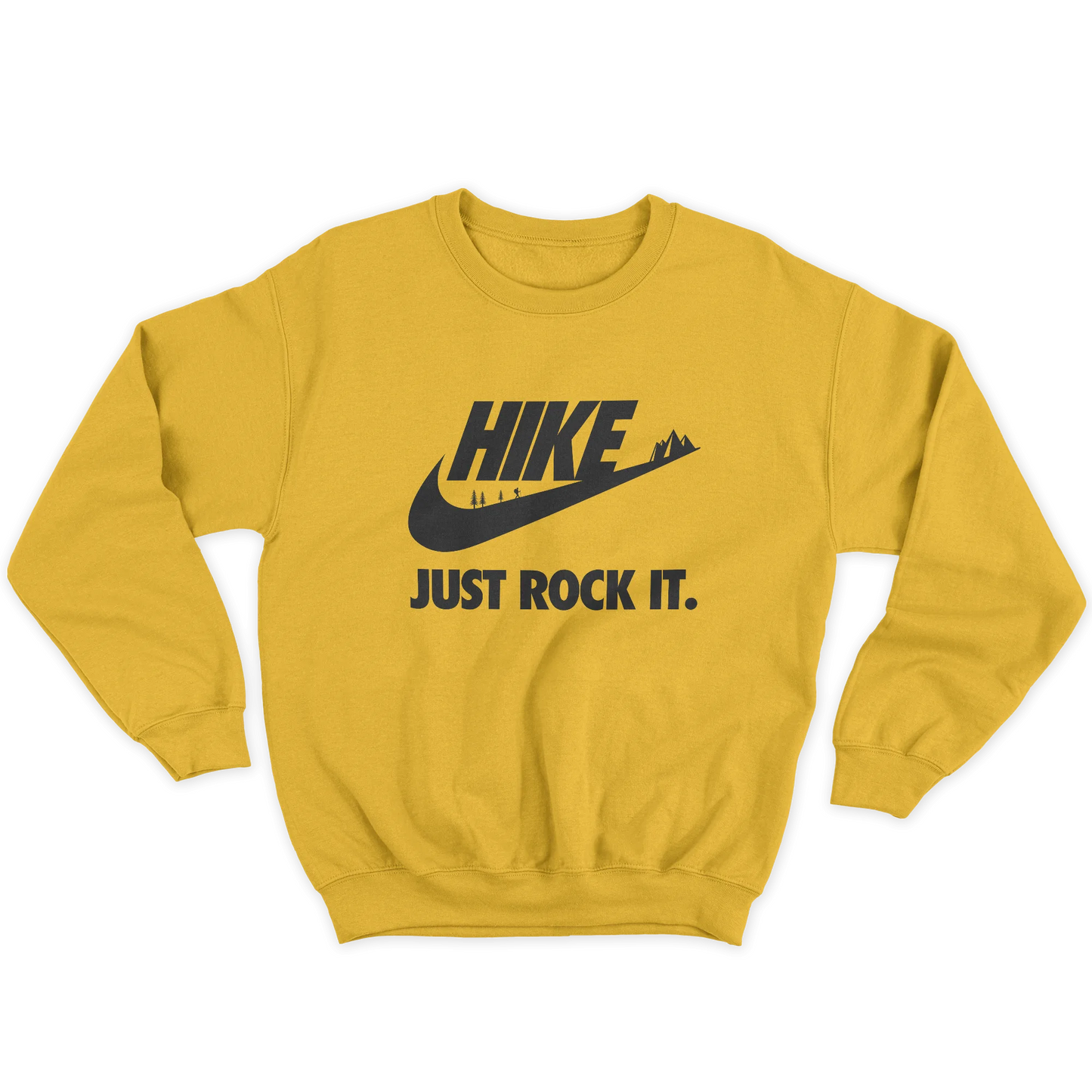Kintu Felpa Girocollo Unisex Hike - Just Rock It - Montagna - Trekking