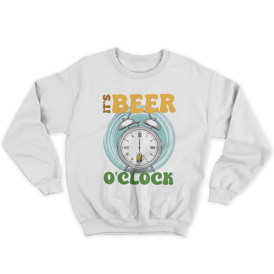 Kintu Felpa Girocollo Unisex It’s Beer O’clock - Estate - Birra