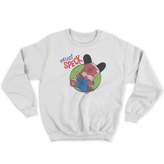 Kintu Felpa Girocollo Unisex Hello Speck - Divertente  - Anime Manga
