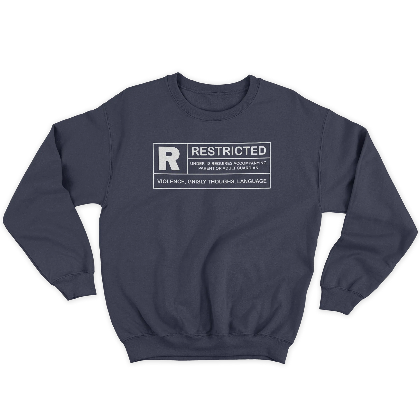 Kintu Felpa Girocollo Unisex Restricted Under  18