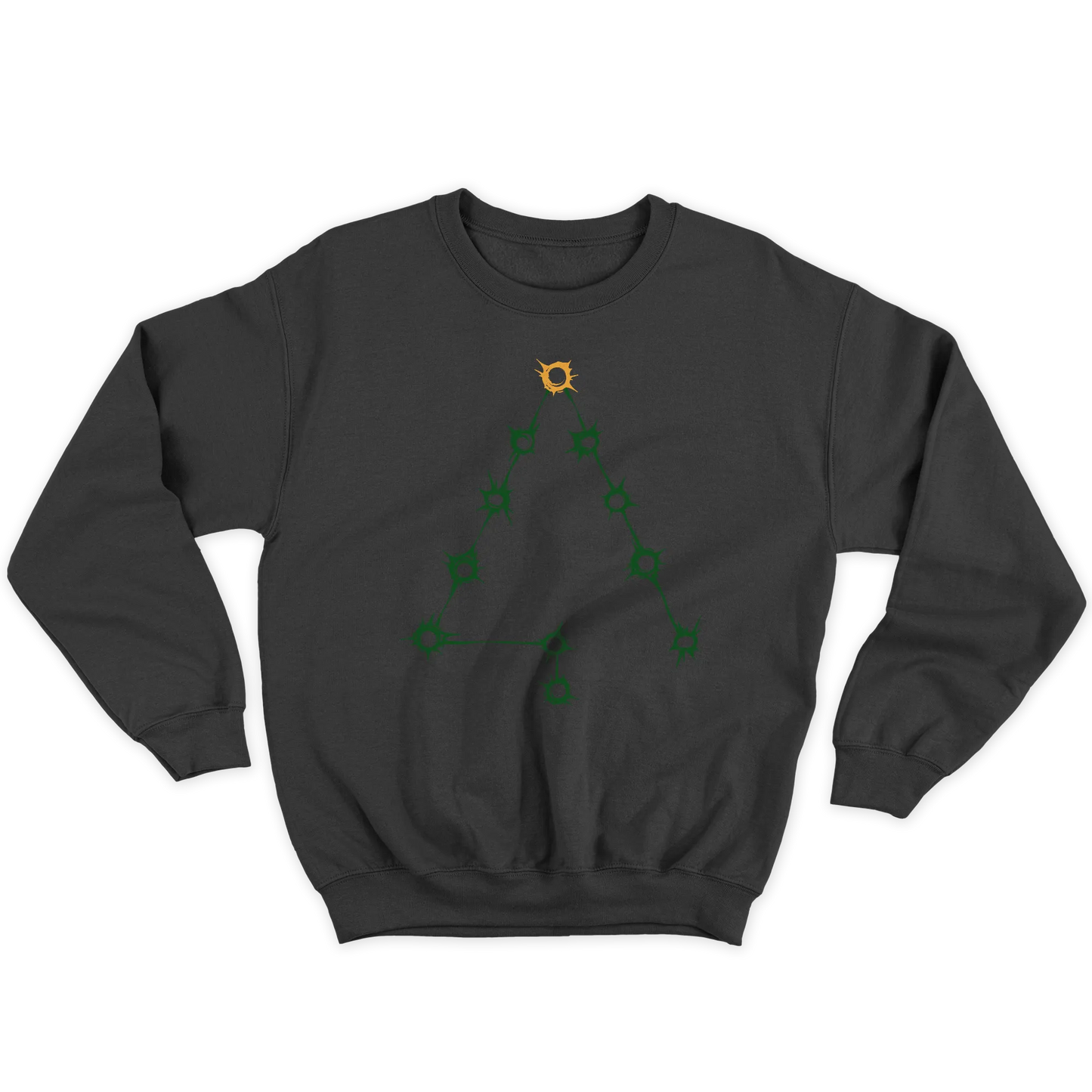 Kintu Felpa Girocollo Unisex Hokuto No Christmas - Divertente - Ken - Anime Manga - Natale