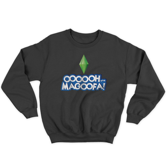 Kintu Felpa Girocollo Unisex The Sims Oooooh Magoofa! - Game - Divertente