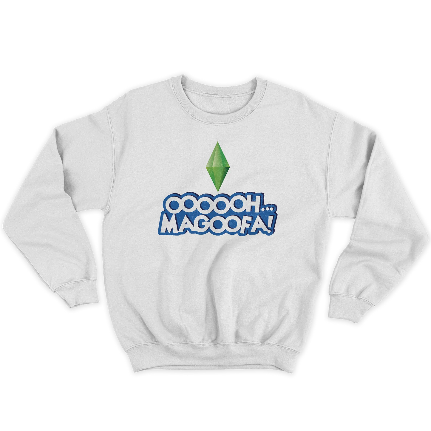 Kintu Felpa Girocollo Unisex The Sims Oooooh Magoofa! - Game - Divertente