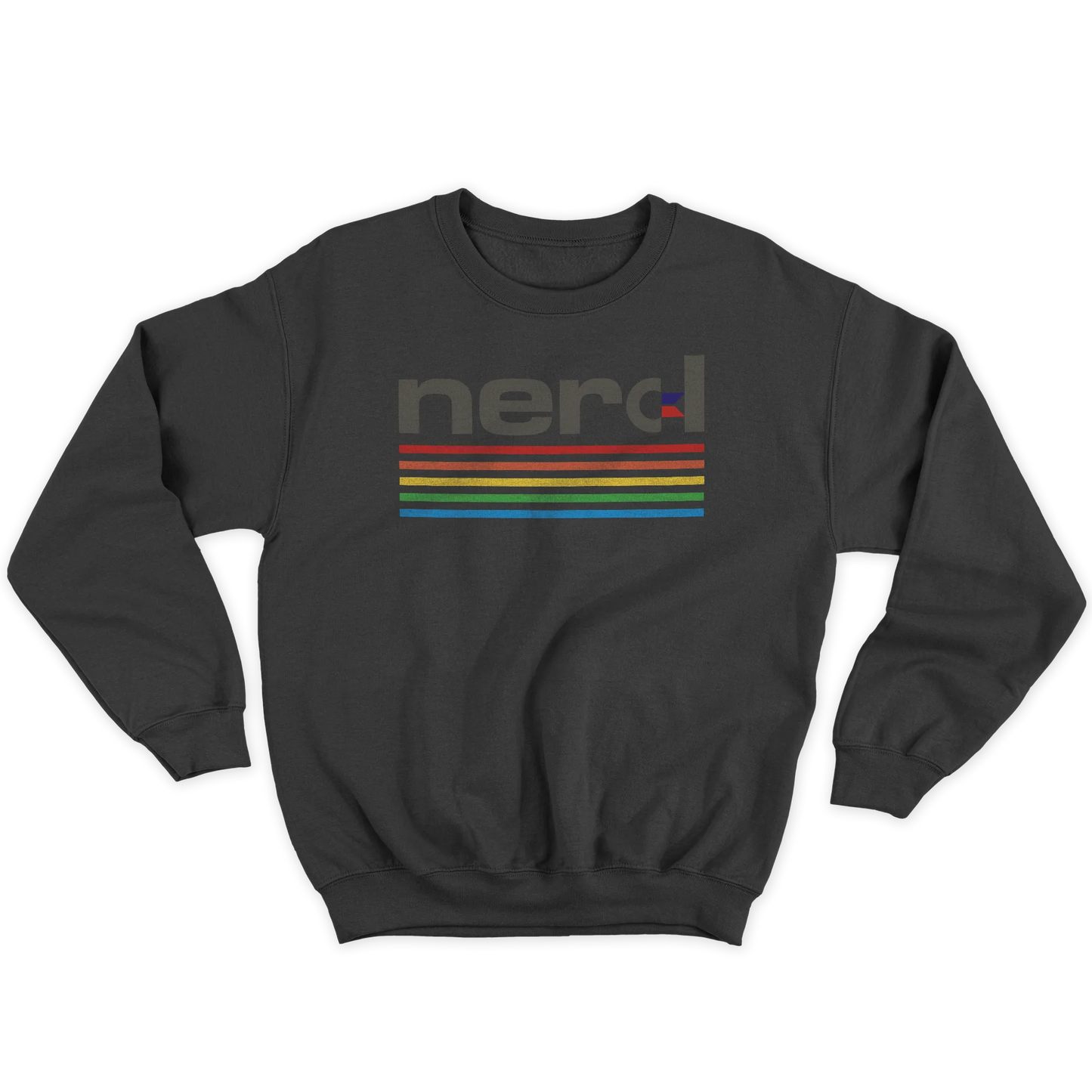 Kintu Felpa Girocollo Unisex Nerd - Divertente - Commodore - Retro Game