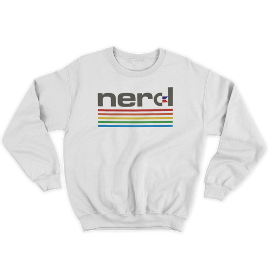 Kintu Felpa Girocollo Unisex Nerd - Divertente - Commodore - Retro Game
