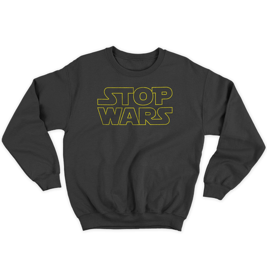 Kintu Felpa Girocollo Unisex Stop Wars - Tempi Difficili