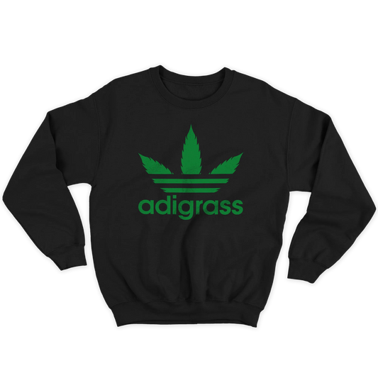 Kintu Felpa Girocollo Unisex Adigrass - Ganja - Moda