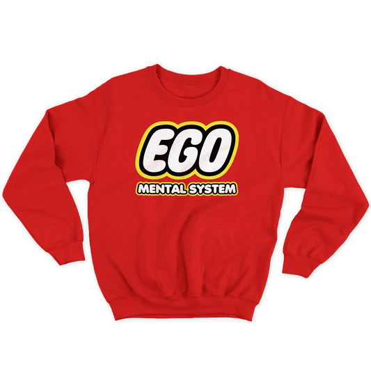 Kintu Felpa Girocollo Unisex Ego Mental System - Divertente - Giochi