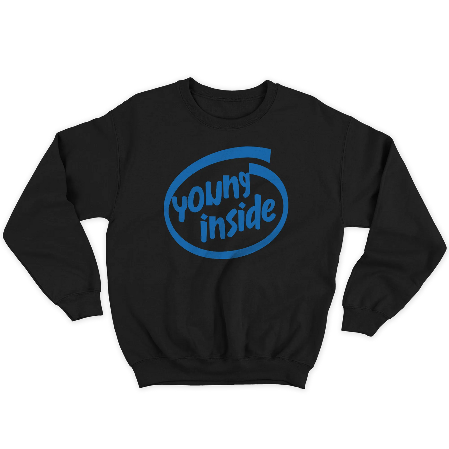 Kintu Felpa Girocollo Unisex Young Inside - Sempre Giovani - Divertente