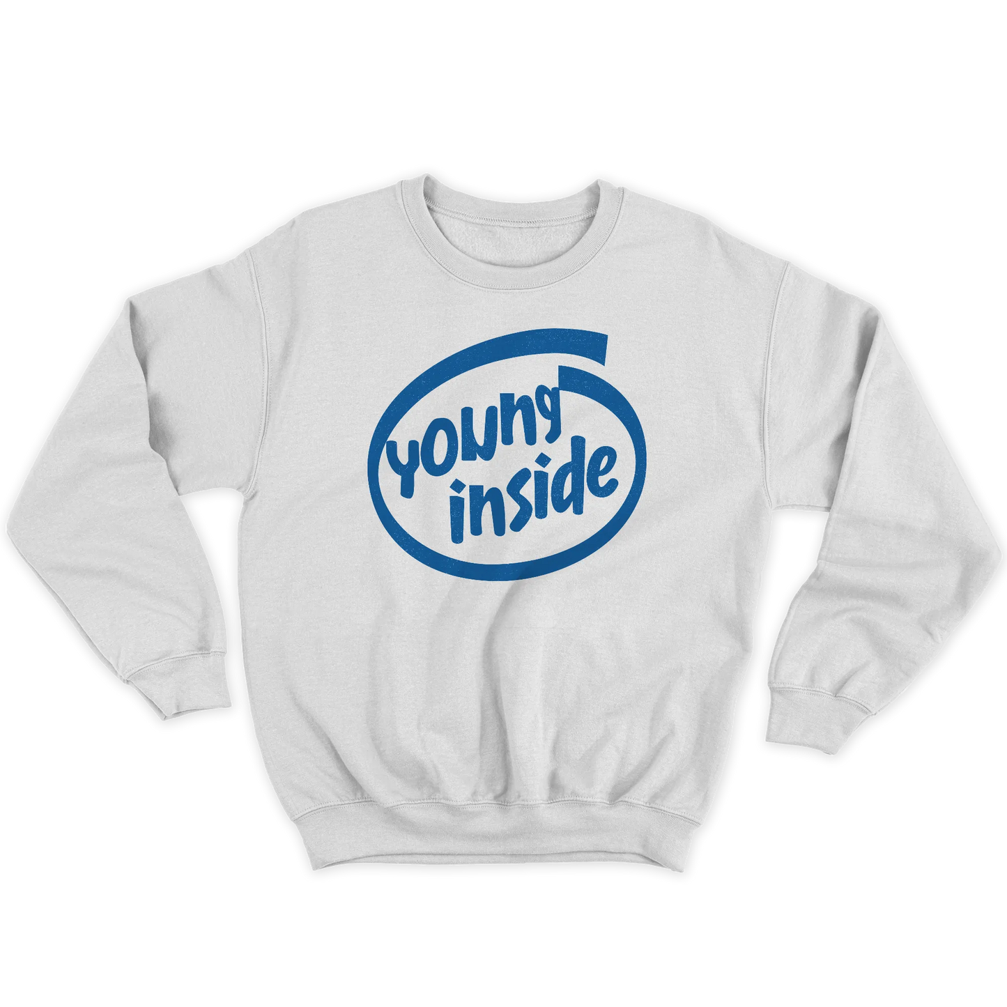 Kintu Felpa Girocollo Unisex Young Inside - Sempre Giovani - Divertente