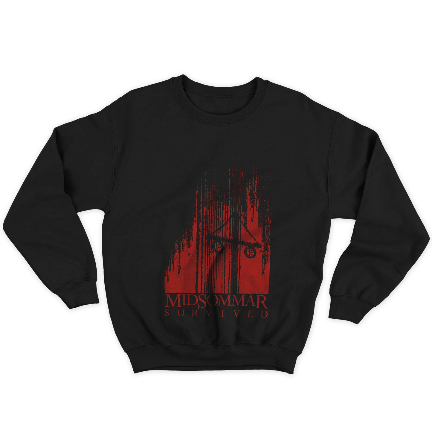 Kintu Felpa Girocollo Unisex Midsommar Survived - Cult - Film Horror - Scary - Divertente - Film