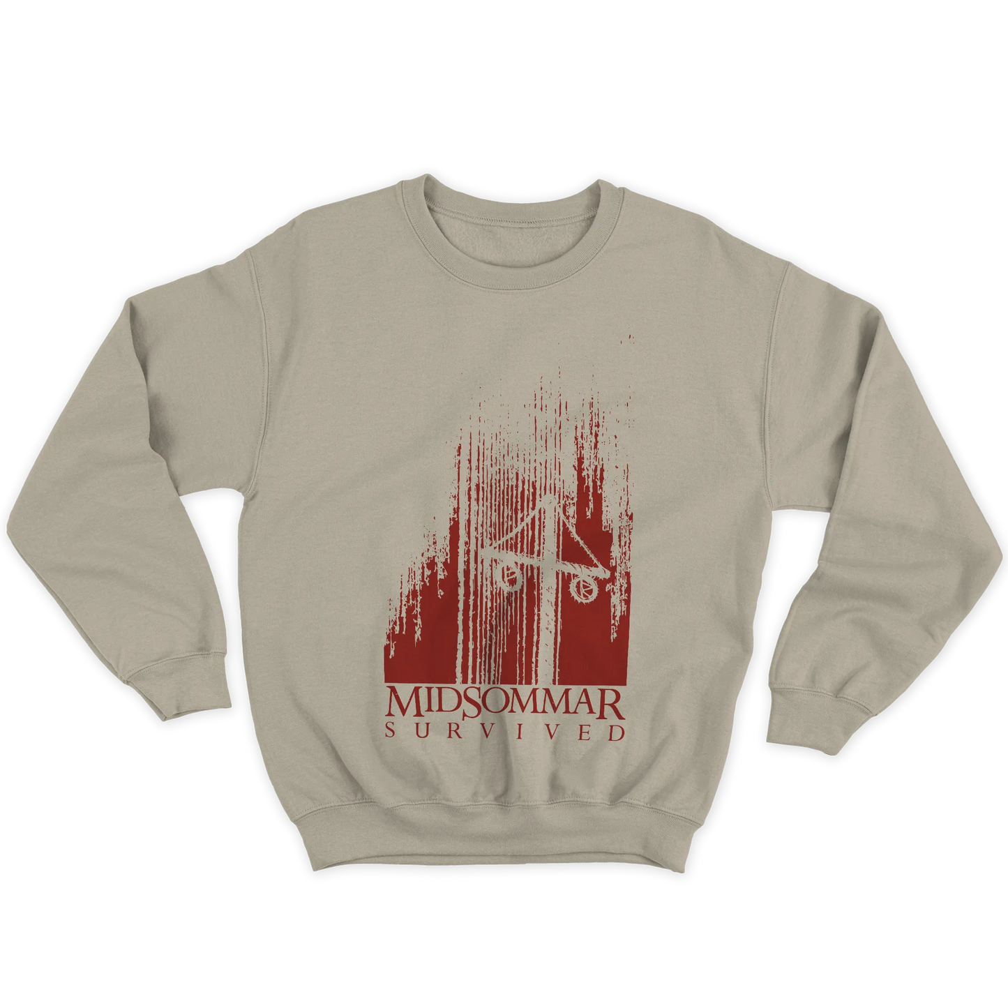 Kintu Felpa Girocollo Unisex Midsommar Survived - Cult - Film Horror - Scary - Divertente - Film