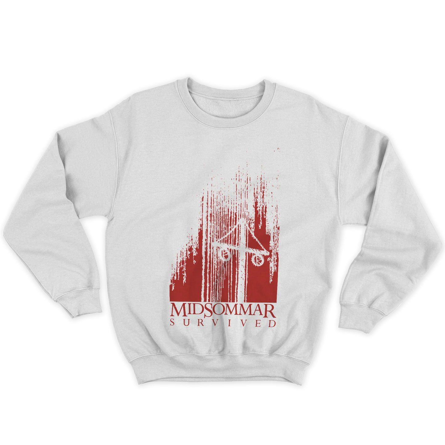 Kintu Felpa Girocollo Unisex Midsommar Survived - Cult - Film Horror - Scary - Divertente - Film