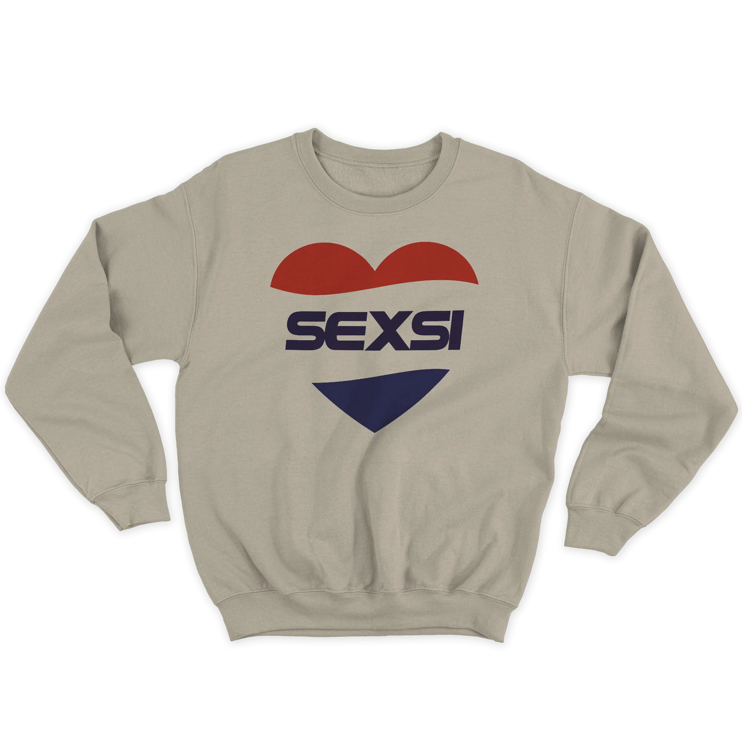 Kintu Felpa Girocollo Unisex Sexsi - Estate - Divertente - Parodia