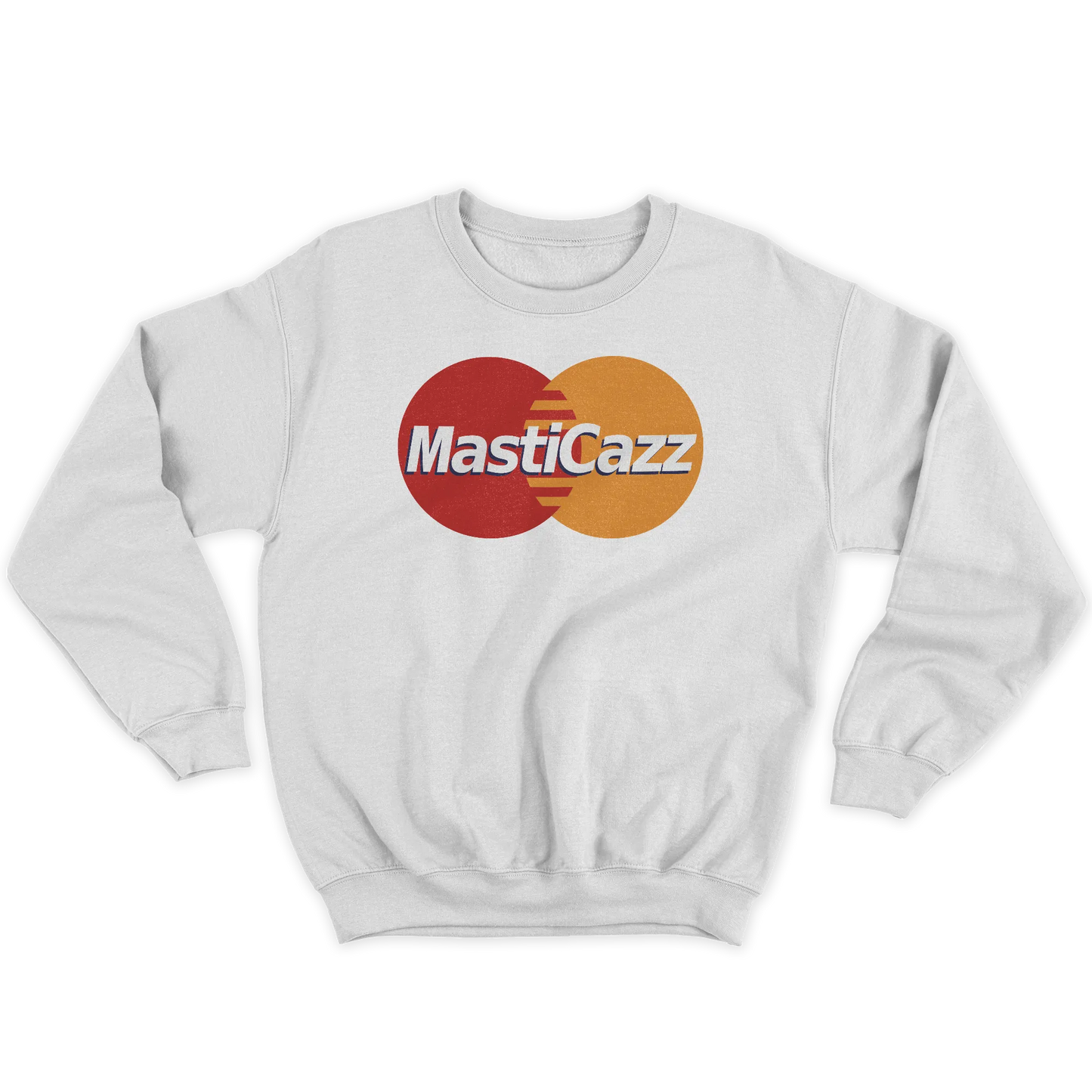 Kintu Felpa Girocollo Unisex Masticazz - Per Il Resto… - Divertente - Personaggi Famosi