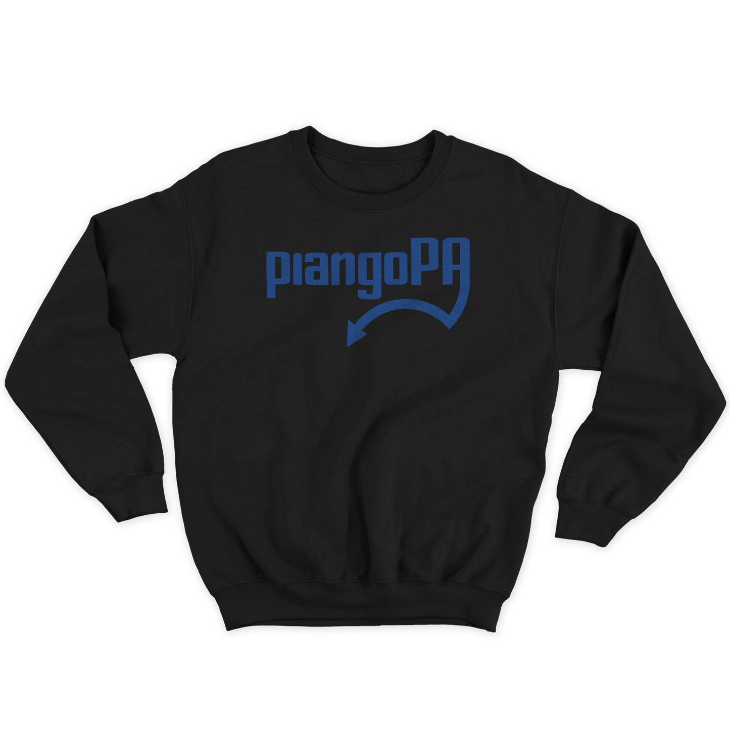 Kintu Felpa Girocollo Unisex Piangopa - Piangi Quando Vuoi - Divertente - Tasse - Personaggi Famosi