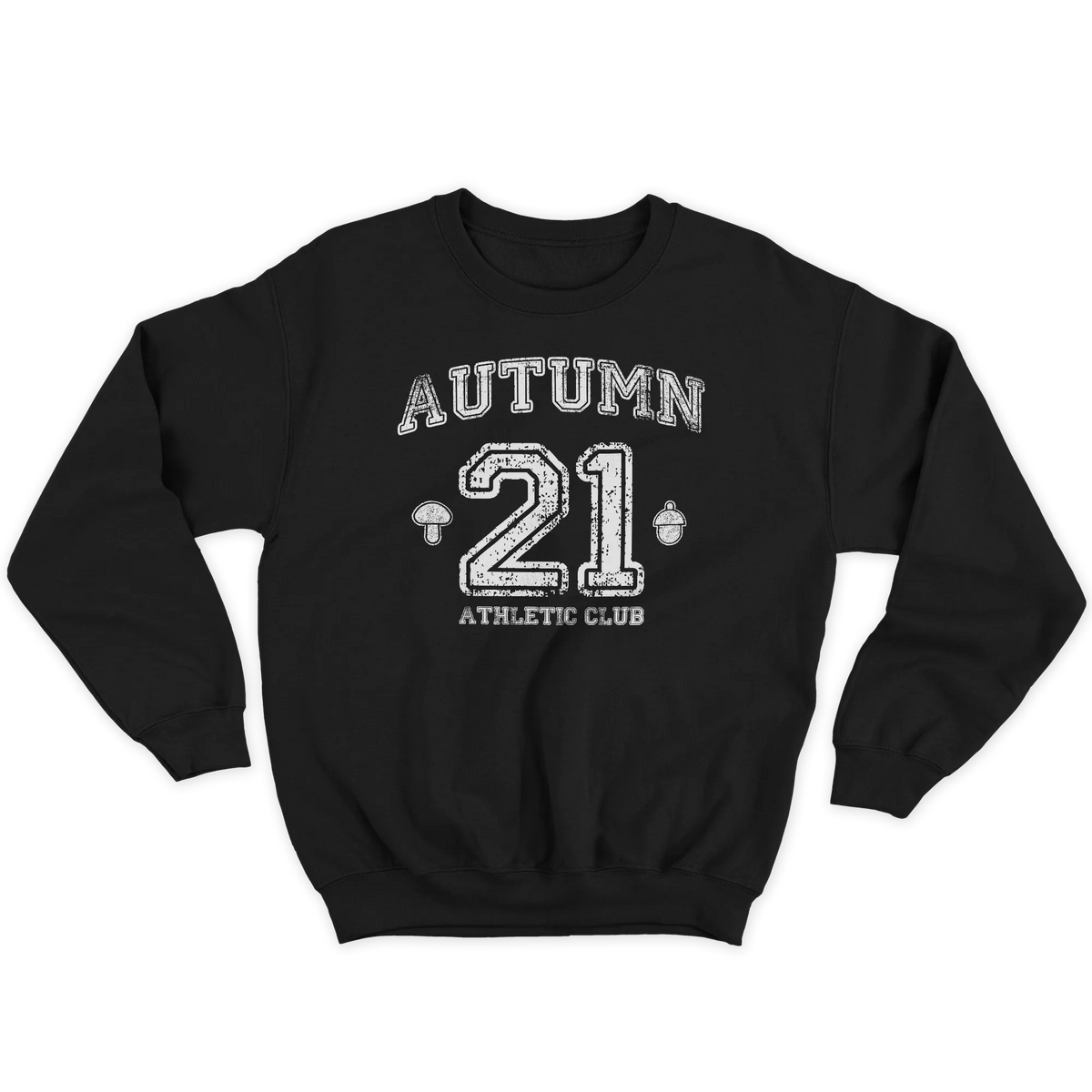 Kintu Felpa Girocollo Unisex Autum Athletic Club - Divertente - College - Autunno